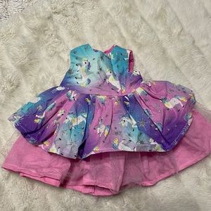 18” doll unicorn dress